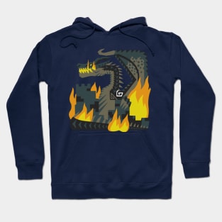 Monster Hunter World: Large Fatalis Icon Hoodie